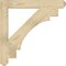 Ekena Millwork Merced Craftsman Rough Sawn Bracket, Douglas Fir, 4"W x 34"D x 34"H BKT04X34X34MRC04RDF - alternate 4